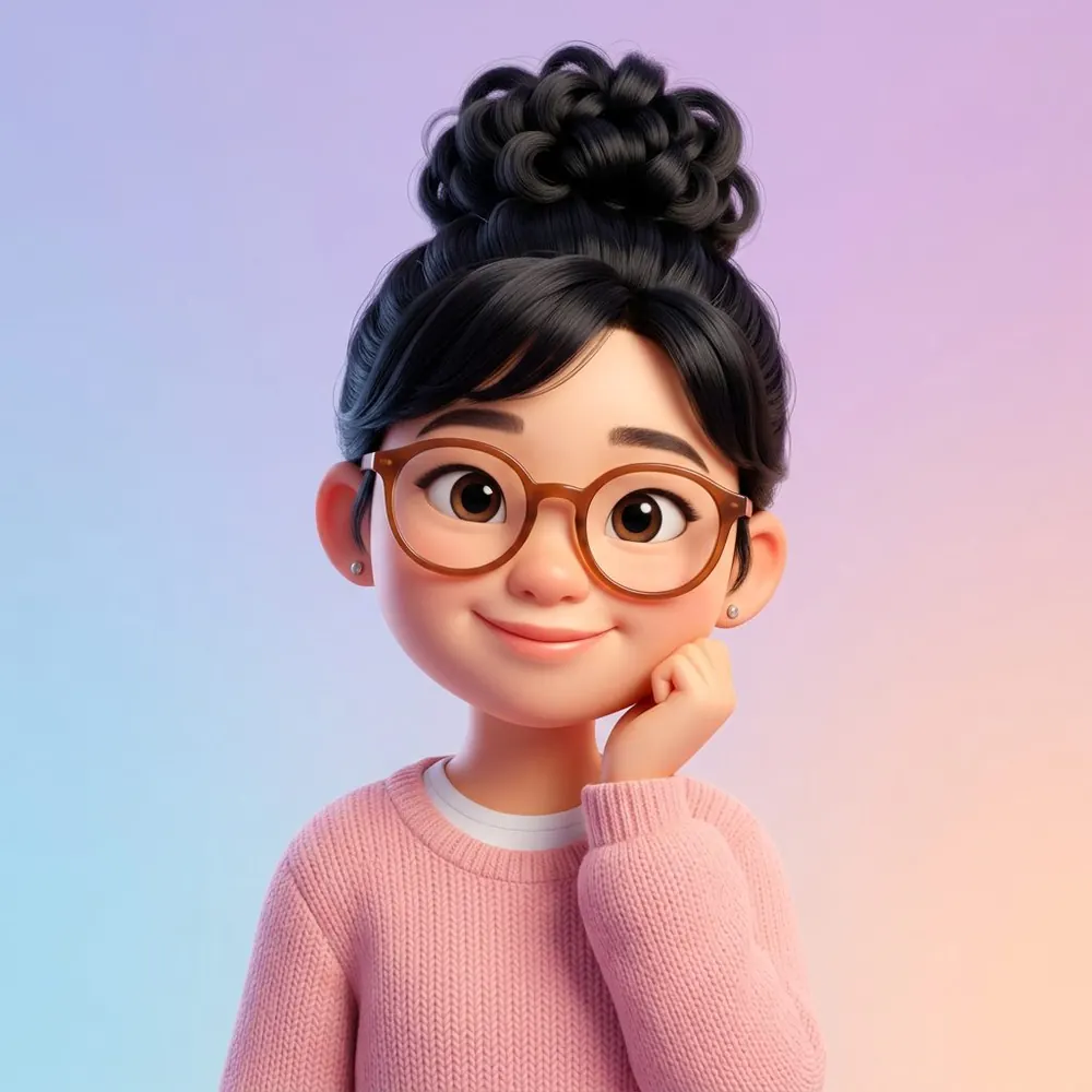 Avatar 3D Stylized sesudah